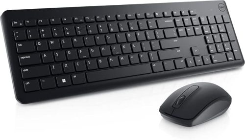Dell USB Wireless Keyboard and Mouse Set- KM3322W, Anti-Fade & Spill-Resistant Keys, up to 36 Month Battery Life, 3Y Advan...